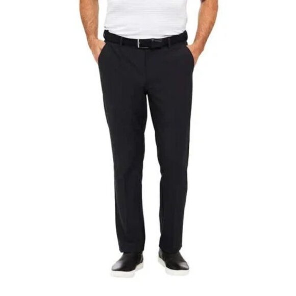 Greg Norman Men's 32x30 Black Stretch Performance Tech Pants Waistband - Picture 1 of 7